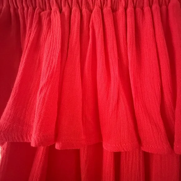 Express Off-Shoulder Ruffle Top - Picture 3 of 4